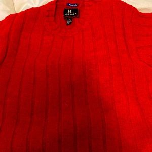 Sweater- Tommy Hilfiger large size red